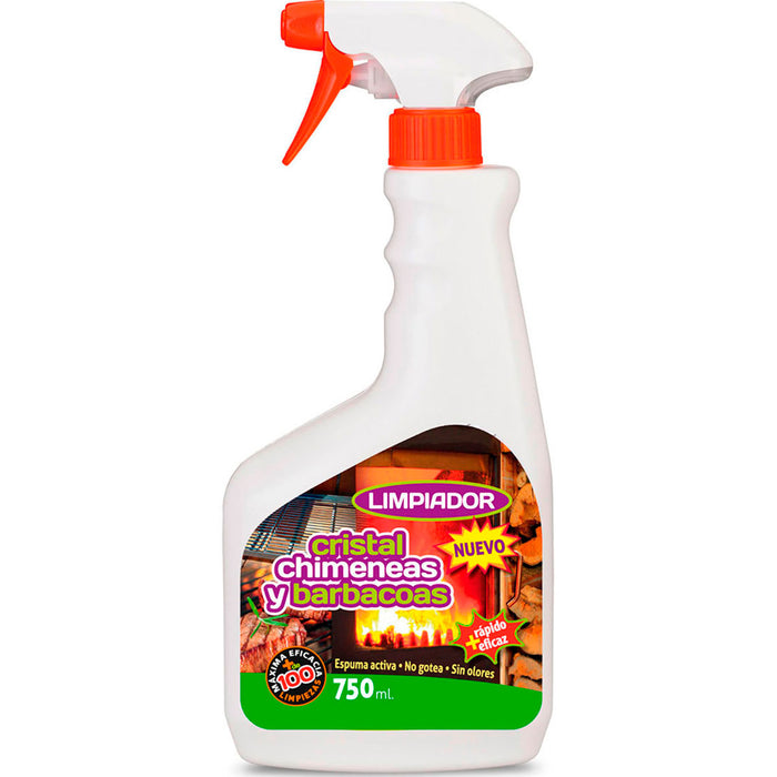 MONESTIR GH029JN Limpiador De Cristales De Estufa Chimeneas y Barbacoas 750 ml