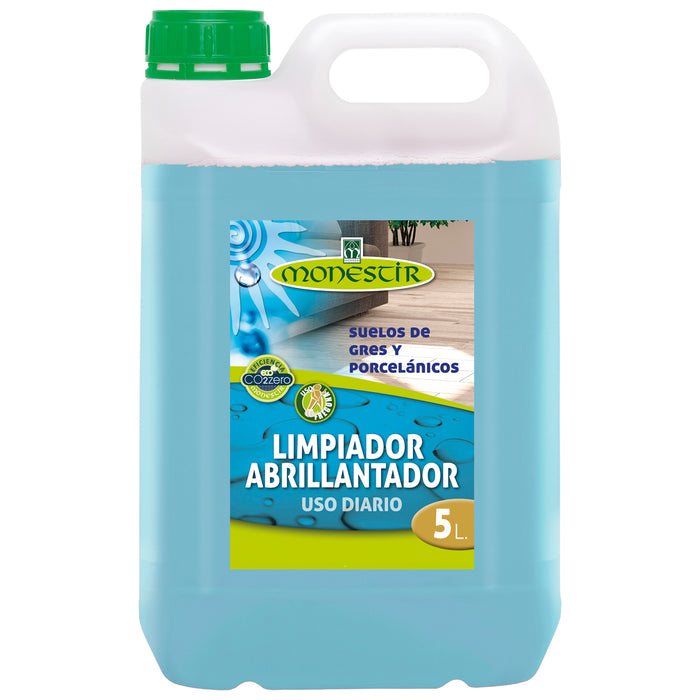 MONESTIR GH040SC Limpiador Abrillantador Suelos De Cerámica Gres y Porcelánicos 5L