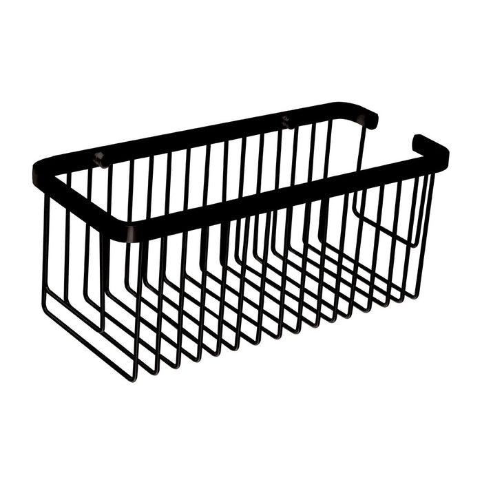 LLAVISAN L135114 Portagel Cesta De Ducha Rectangular Negro