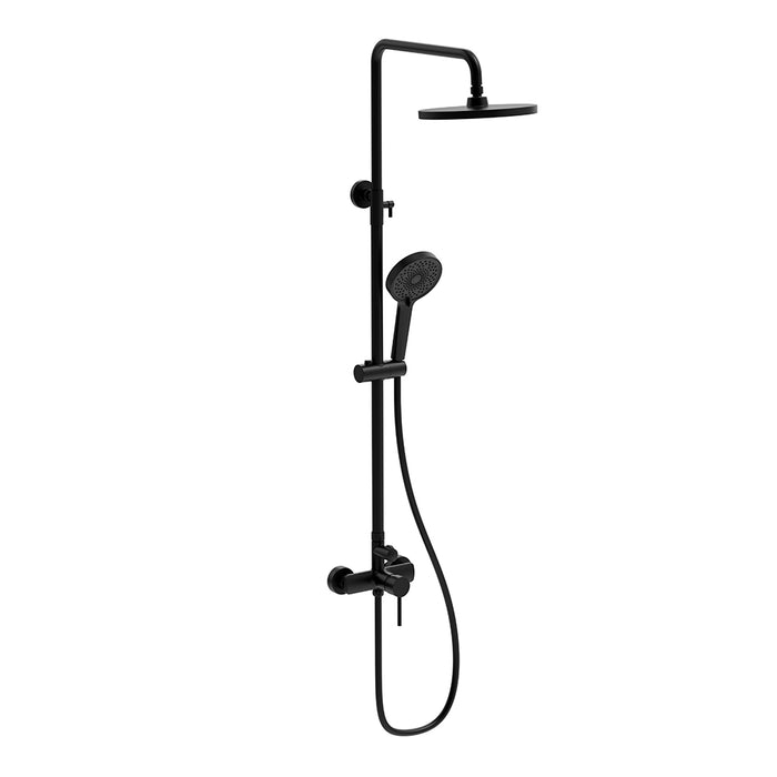 LLAVISAN L126514 DAKAR Gran Ducha Ducha Monomando 2 Vías Color Negro Mate