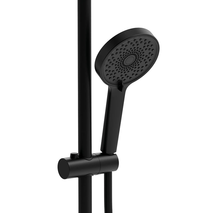 LLAVISAN L126524 OSLO Gran Ducha Monomando De 3 Vias Color Negro Mate