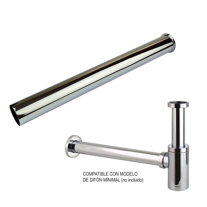 LLAVISAN L186143 Tubo Alargador Sifón Cromo