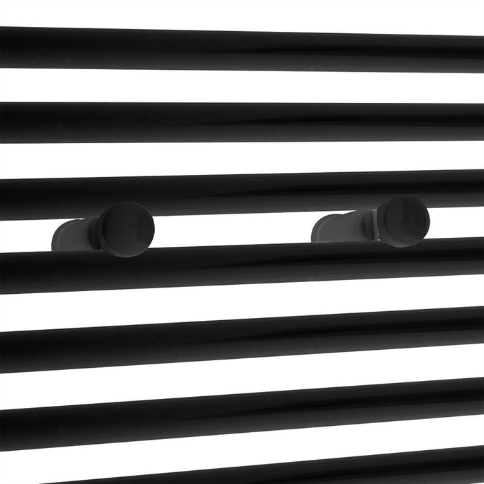 LLAVISAN L306034 Set Soportes Radiador Secatoallas Negros