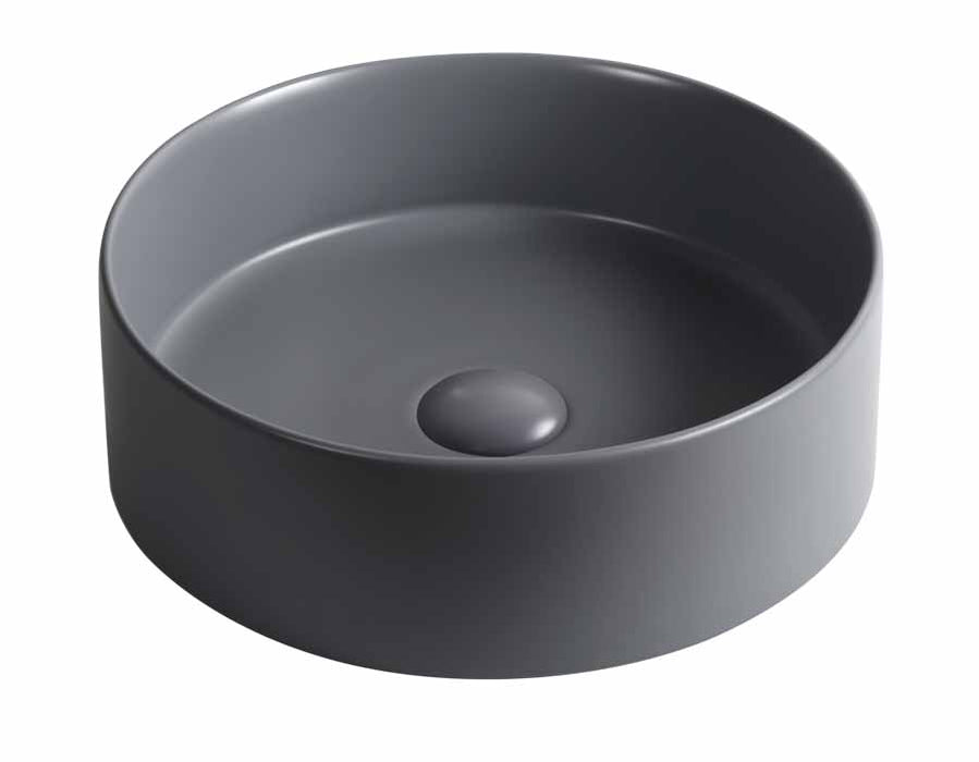 MOSAVIT NAYA Lavabo Encimera Cerámico Satinado Gris Oscuro