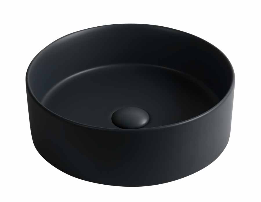 MOSAVIT NAYA Lavabo Encimera Cerámico Satinado Negro