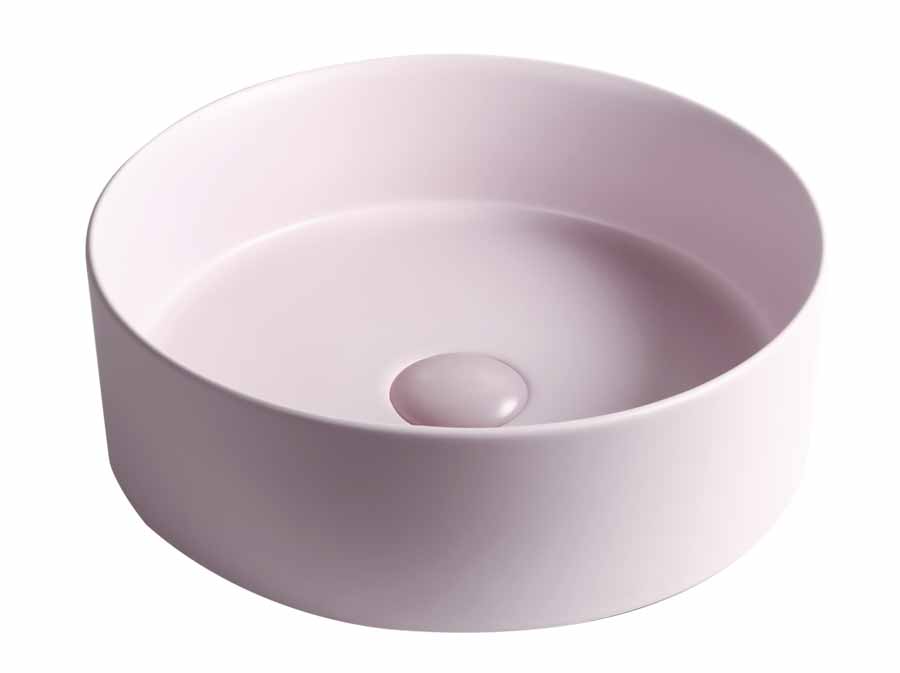 MOSAVIT NAYA Lavabo Encimera Cerámico Satinado Rosa