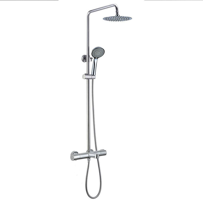 OXEN 122034 GASOL Columna de Ducha-Bañera Termostática Redonda Extralarga 24/48 Horas OXEN 