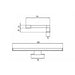 OXEN 213744 ORTIZ Aplique Led 30 Cm 3 a 5 Días OXEN 