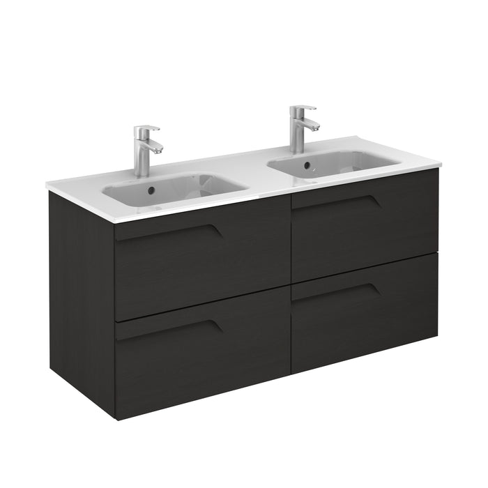ROYO C0072405 VITALE Mueble de Baño con Lavabo 120 cm 4 Cajones Gris Nature
