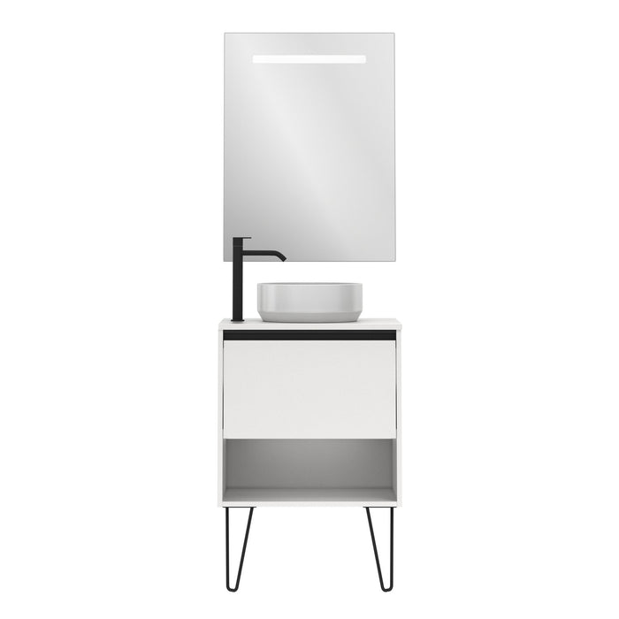 AMIZUVA C0073875 YOKO TOP Conjunto Completo 60 1 Cajón 1 Hueco Blanco Brillo 3 a 5 Días AMIZUVA 