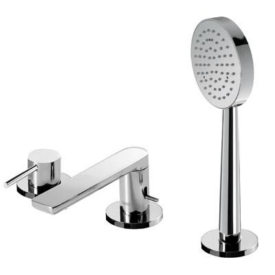 TRES 20316102 ALPLUS Grifo Monomando Bañera de Repisa Ducha Antical 5 a 7 Días Tres Grifería 