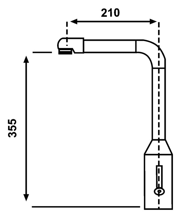 PRESTO 55133 SENSIA 5750 Grifo Lavabo Electrónico Pila Cromo