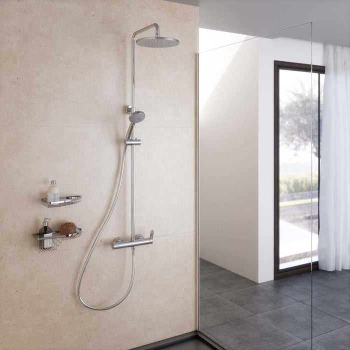 PRESTO 49550300 KILY Columna Ducha Con Rociador y Flexo Cromo