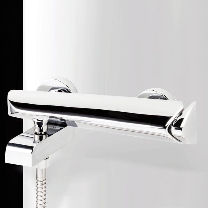 PRESTO 90041026 Grifo Baño-Ducha Seven Con Accesorios Mármol Negro