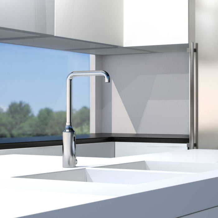 PRESTO 79320 SENSIA C Grifo Electrónico Mezclador Cocina Con Pila Cromo
