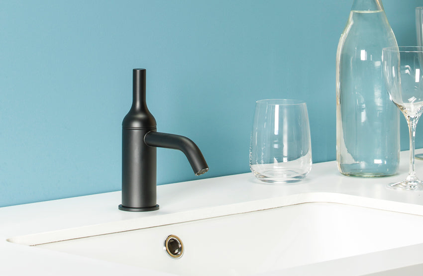 PRESTO 3245016 BATLO Grifo Lavabo Negro