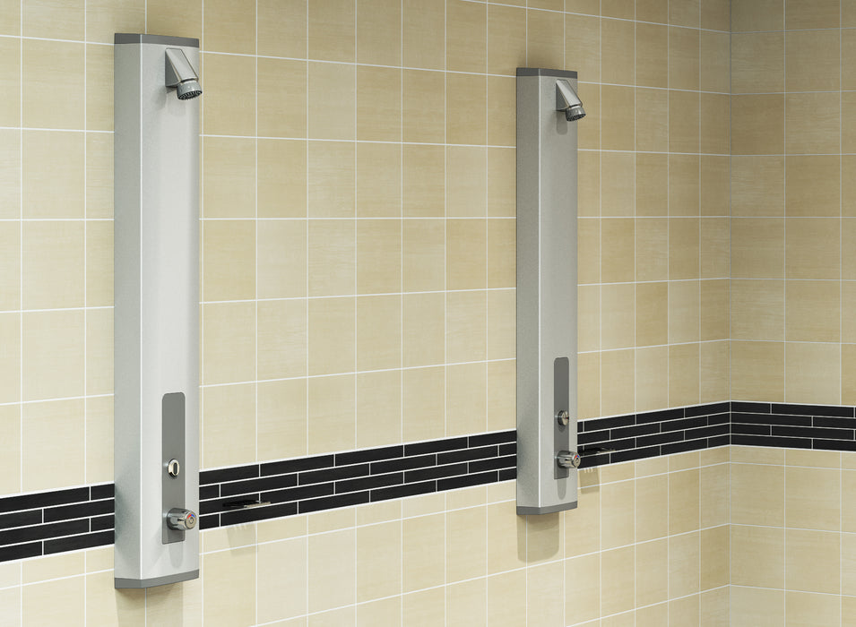 PRESTO 88887 SENSIA PRESTODUC Conjunto Ducha Mural Mezclador Transformador Gris claro