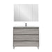 AMIZUVA C0073860 SUKI Conjunto Completo 3 Cajones 100 Gris Arenado 3 a 5 Días AMIZUVA 
