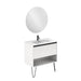 AMIZUVA C0073878 YOKO Conjunto Completo 80 1 Cajón 1 Hueco Blanco Brillo 3 a 5 Días AMIZUVA 