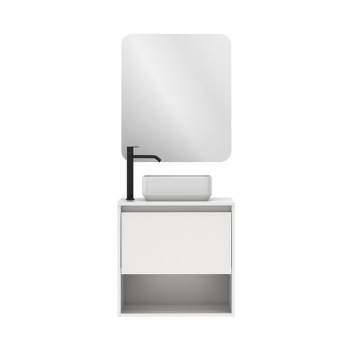 AMIZUVA C0073885 NIWA TOP Conjunto Completo 60 1 Cajón 1 Hueco Blanco Brillo 3 a 5 Días AMIZUVA 