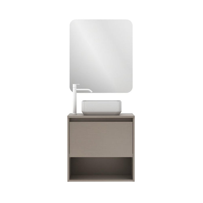 AMIZUVA C0073889 NIWA TOP Conjunto Completo 60 1 Cajón 1 Hueco Fumé Arenado 3 a 5 Días AMIZUVA 