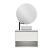AMIZUVA C0073891 NIWA TOP Conjunto Completo 80 1 Cajón 1 Hueco Blanco Brillo 3 a 5 Días AMIZUVA 