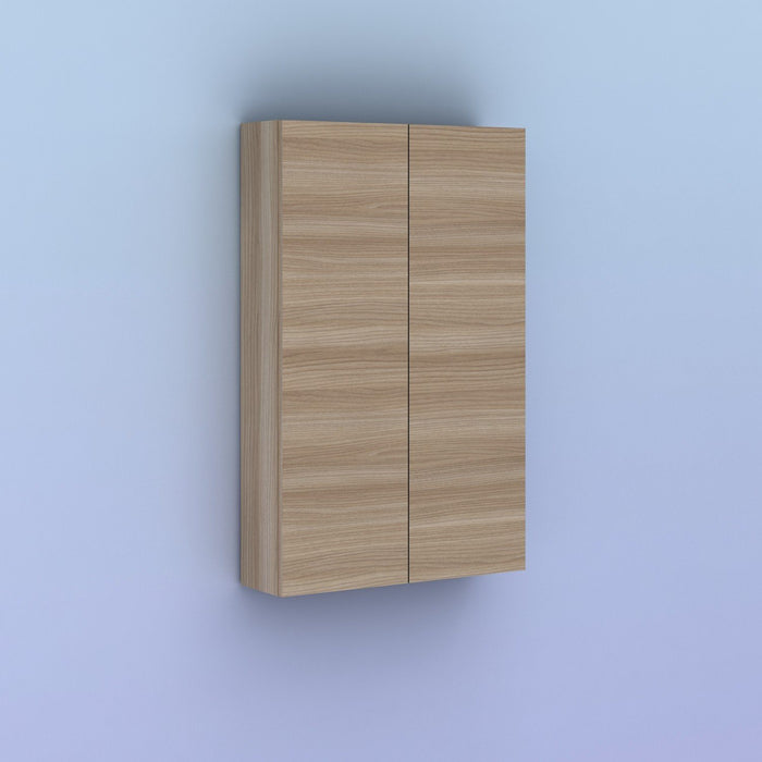 AMIZUVA C0073970 KANSHA Mueble Alto Auxiliar 2 Puertas Nogal Arenado 3 a 5 Días AMIZUVA 