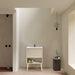 AMIZUVA NARA Mueble+Lavabo 1 Cajón 1 Hueco Blanco Mate Roble Arenado 3 a 5 Días AMIZUVA 