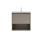AMIZUVA NIWA Mueble+Lavabo 1 Cajón 1 Hueco Fumé Arenado 3 a 5 Días AMIZUVA 