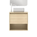 AMIZUVA NIWA TOP Mueble+Lavabo 1 Cajón 1 Hueco Roble Arenado 3 a 5 Días AMIZUVA 