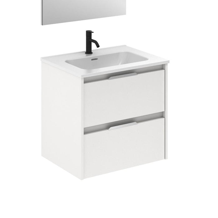 AMIZUVA SUKI Mueble+Lavabo 2 Cajones Blanco Brillo 3 a 5 Días AMIZUVA 