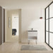 AMIZUVA YOKO Mueble+Lavabo 1 Cajón 1 Hueco Blanco Brillo 3 a 5 Días AMIZUVA 