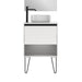 AMIZUVA YOKO TOP Mueble+Lavabo 1 Cajón 1 Hueco Blanco Brillo 3 a 5 Días AMIZUVA 