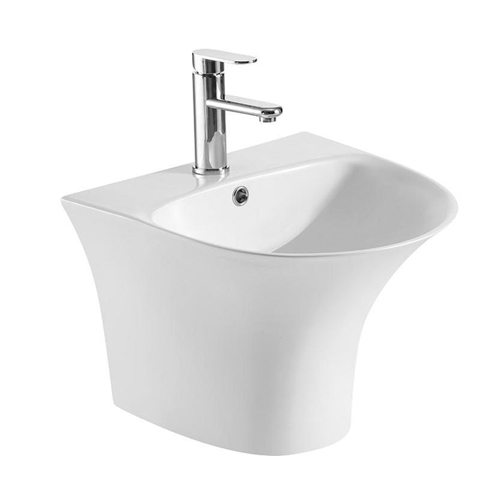 AQUORE 385357 ZENTO 47S Lavabo Semipedestal 3 a 5 Días Aquore 