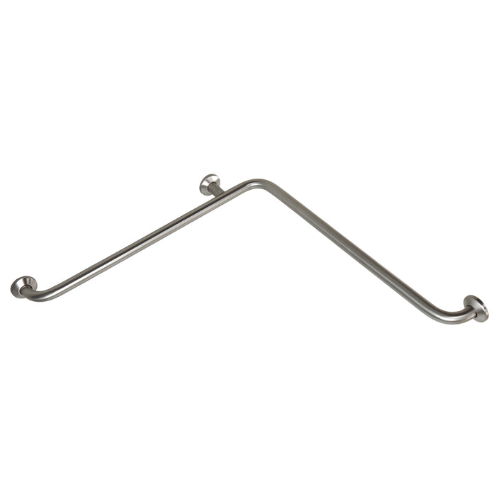 PRESTO 68155PR EQUIP Barra De Apoyo Ángulo Horizontal Inox Blanco