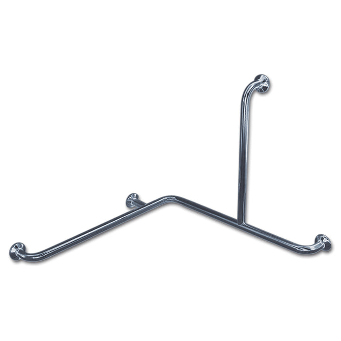 PRESTO 68165PR EQUIP Barra De Apoyo Bañera Horizontal Inox Blanco