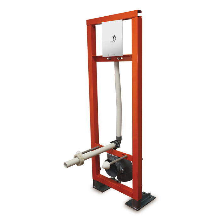 PRESTO 18560PR XT IE 2D Soporte Bastidor Autoportante Para Inodoro Con Fluxor Cromo Con Llave De Paso