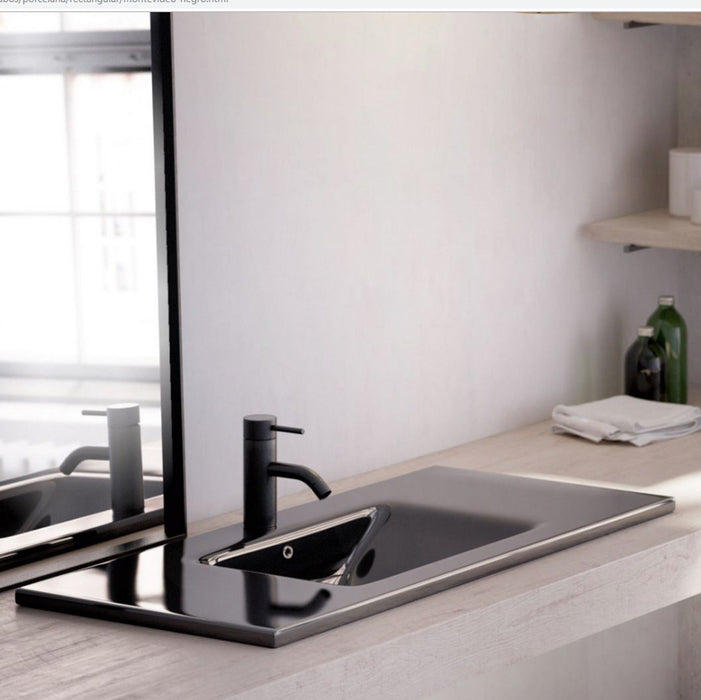 BATHCO 4012NEG MONTEVIDEO Lavabo 80 rectangular Negro 3 a 5 Días The Bath Collection 