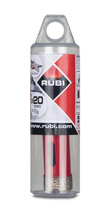 RUBI 04910 Broca Drygres Ø20 Mm. 24/48 Horas Rubi 