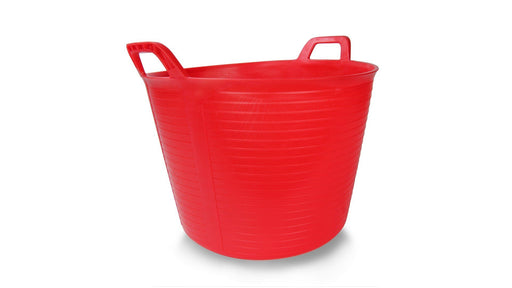 RUBI 88726 Capazo Plástico Rojo Nº3 Flextub (40 L.) 24/48 Horas Rubi 