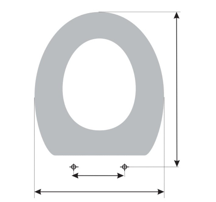 ETOOS 02979108 CETUS Tapa WC Unisan Sanindusa Blanco