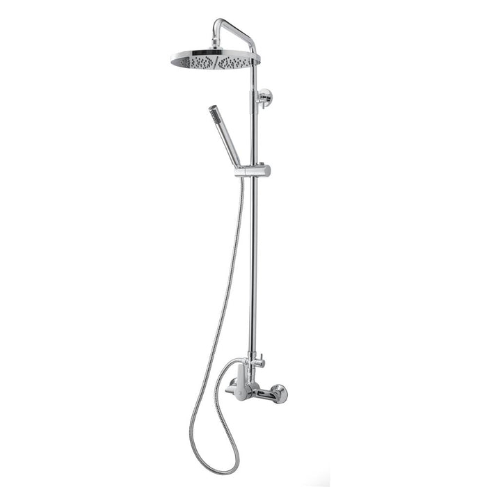 PRESTO 71550100 Columna Ducha Mezcladora Ingo Plus Rociador 200 mm y Flexo Inox