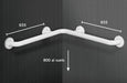 PRESTOBAR 155 Barra Angulo Horizontal 775x775 Nylon Blanco 3 a 5 Días Presto 