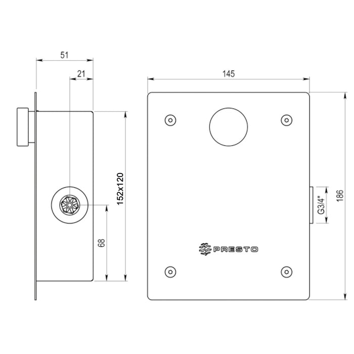 PRESTO ABT19400 1000 E Xl Antibacterias