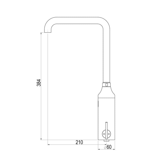 PRESTO 79321 SENSIA Grifo Electrónico Mezclador Cocina Con Transformador
