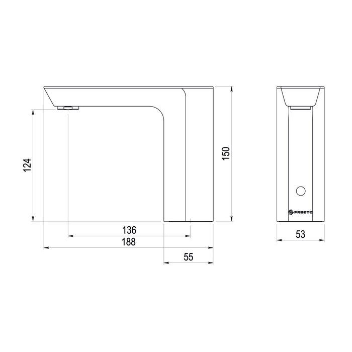 PRESTO P1678001 XT Elec L Transformador Negro