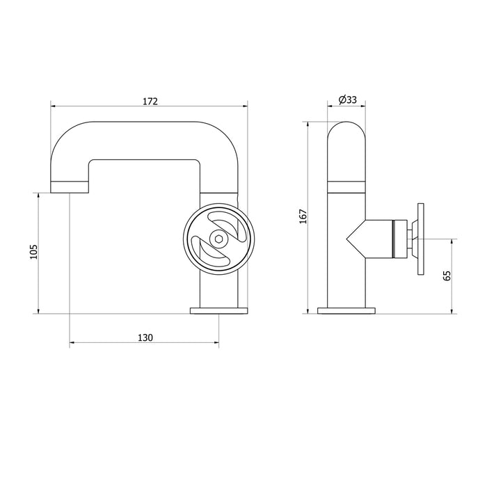 PRESTO 7964000 STREM Grifo De Lavabo Pulsador Round Con Desagüe Semiautomático
