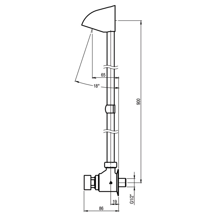 PRESTO LEG75040 Conjunto XT 75 (C) Con Rociador Antivandálico