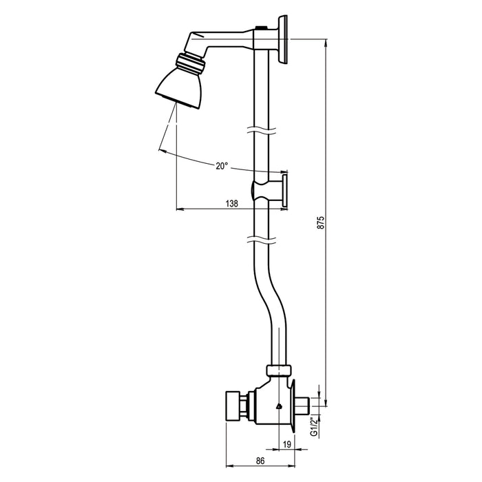 PRESTO LEG75060 Conjunto XT 75 (C) Con Rociador Orientable