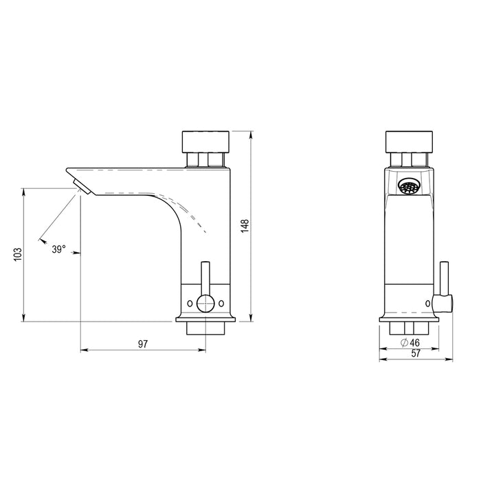 PRESTO P2126035 XT LM Sin Llaves De Paso Panel